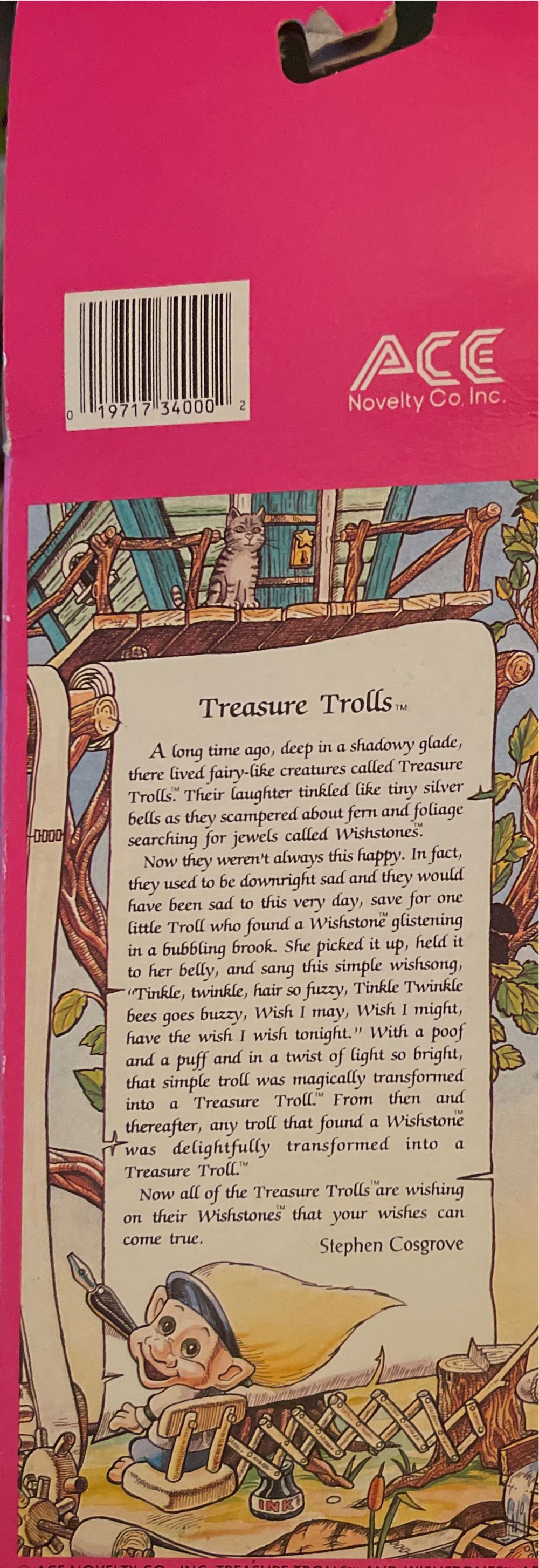 Treasure Troll - Orange  action figure collectible [Barcode 019717340002] - Main Image 2