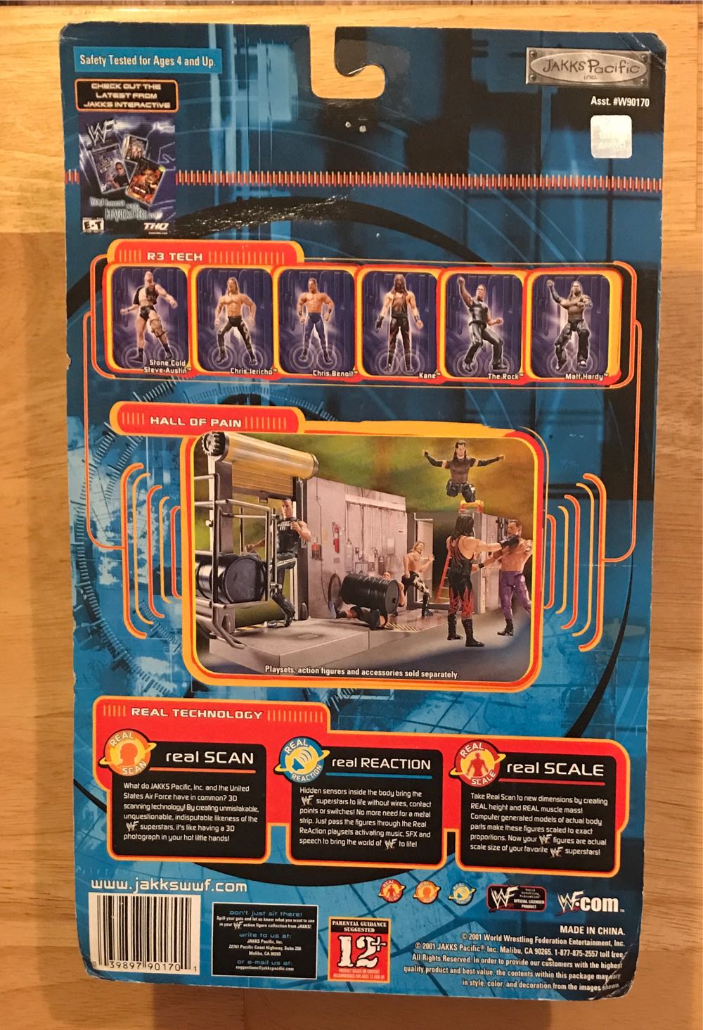 WWF Jakks Pacific R-3 Tech Series 1: “Stone Cold” Steve Austin - WWF Jakks Pacific R-3 Tech (WWF Jakks Pacific R-3 Tech Series 1) action figure collectible [Barcode 039897901701] - Main Image 2