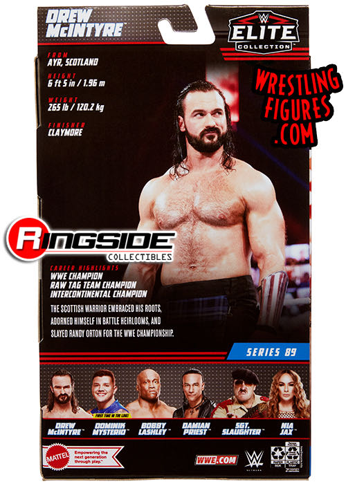 Drew McIntyre - Mattel Wwe (WWE Elite Collection 89) action figure collectible - Main Image 4