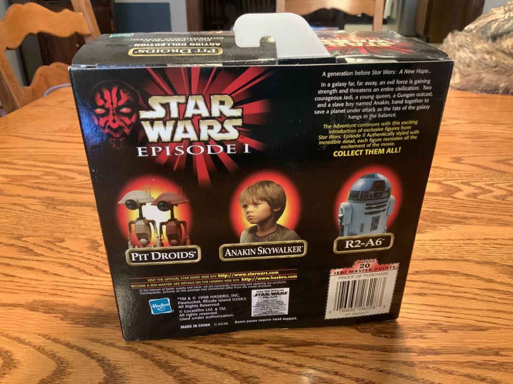 Pit Droids Action Figure Set - Hasbro (Star Wars: Phantom Menance Episode 1) action figure collectible [Barcode 076930262283] - Main Image 2