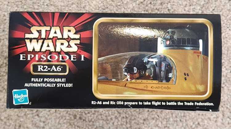 R2-A6 with Metalized Dome - Hasbro (Star Wars - Episode 1) action figure collectible [Barcode 076930262306] - Main Image 4