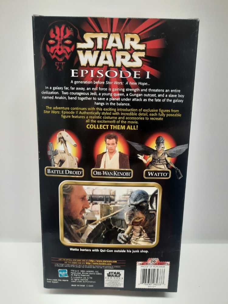 Star Wars: Phantom Menance Eposide 1:  Watto 10” Figure  - Hasbro (Space/Sc-Fi) action figure collectible [Barcode 076930262337] - Main Image 2