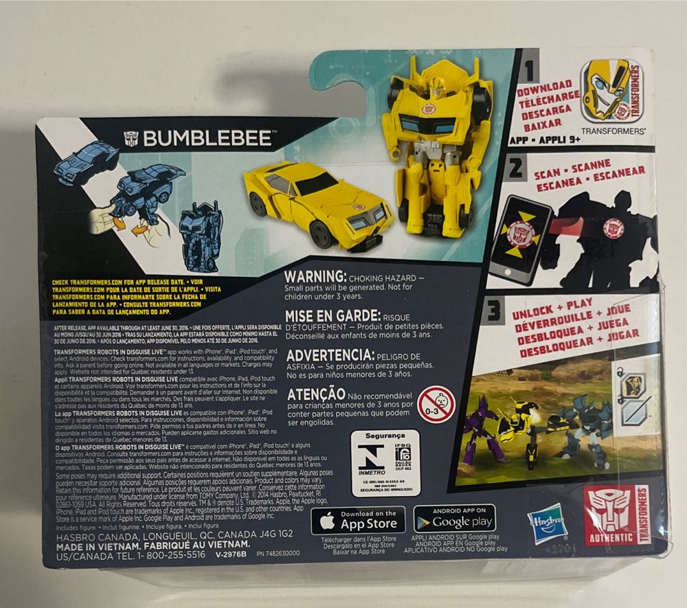 Bumblebee - Hasbro (Transformers: Robots In Disguise) action figure collectible [Barcode 630509266180] - Main Image 2