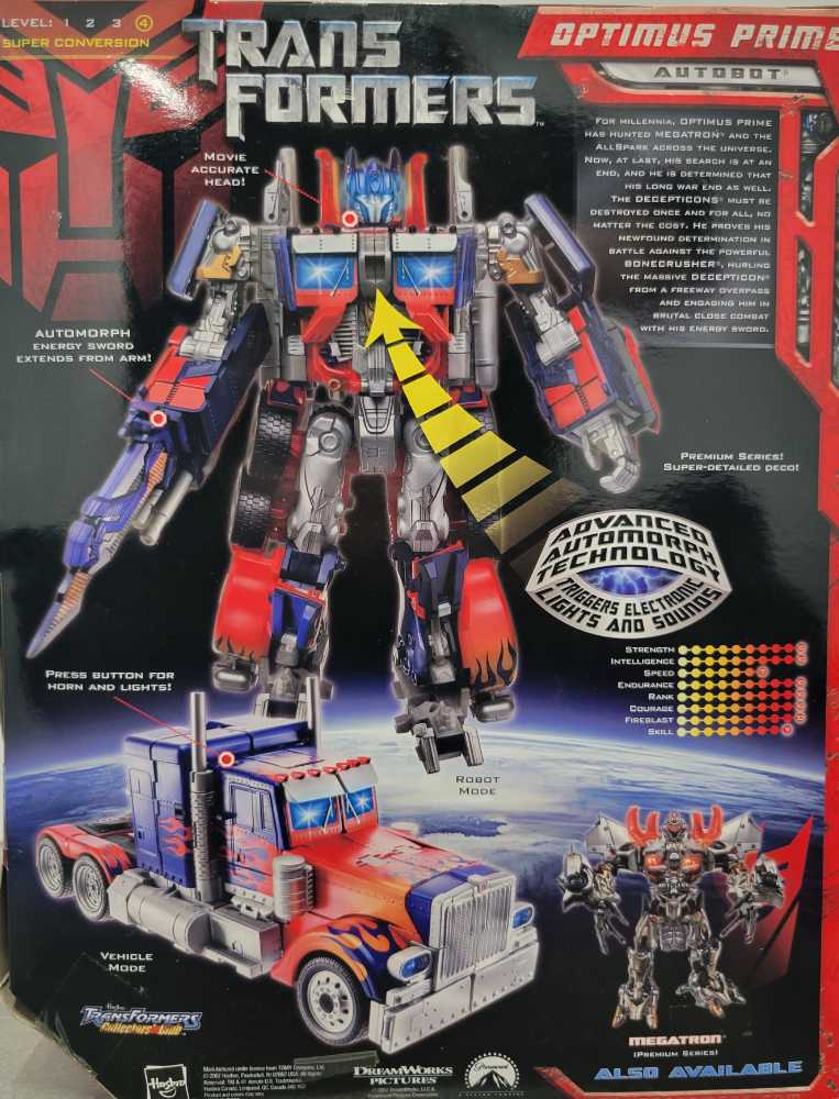 Optimus Prime Premium (Boxed) - Hasbro (Movie) action figure collectible - Main Image 3