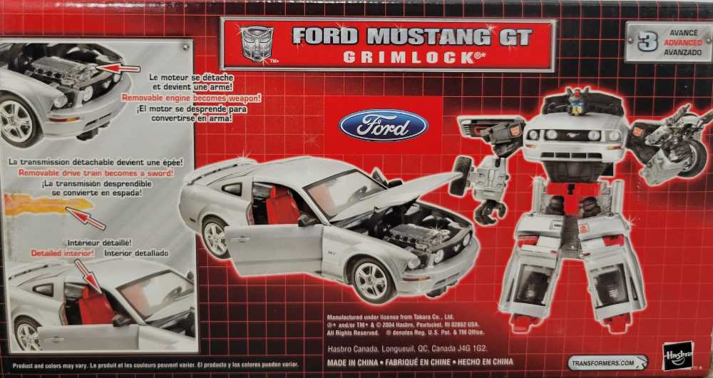 Grimlock 1st Boxed - Hasbro (Alternators) action figure collectible - Main Image 3