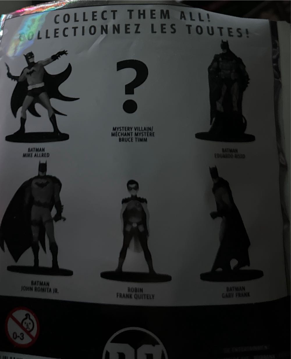 Dc Collectibles Batman Black & White Mini Figures Blind Bag Wave 2 Robin (Damian) Frank Quitely  action figure collectible [Barcode 761941360584] - Main Image 2