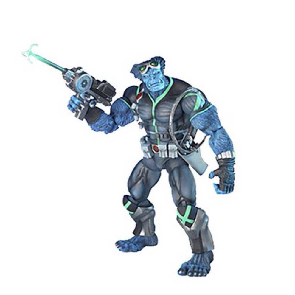 Toybiz X-Men Classics Stealth Beast With Grappling Hook Launcher  action figure collectible [Barcode 035112708643] - Main Image 2