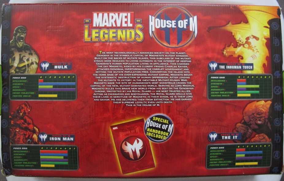 Thing (The It - Benjamin J. Grimm) - Toybiz (Marvel Legends) action figure collectible [Barcode 035112704072] - Main Image 2