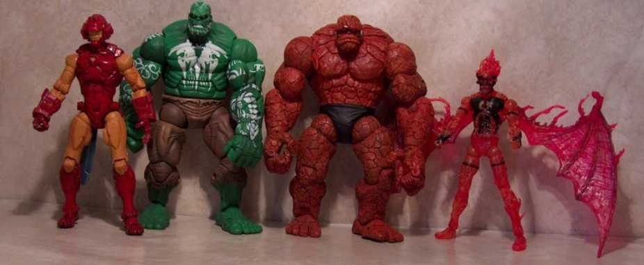 Thing (The It - Benjamin J. Grimm) - Toybiz (Marvel Legends) action figure collectible [Barcode 035112704072] - Main Image 3