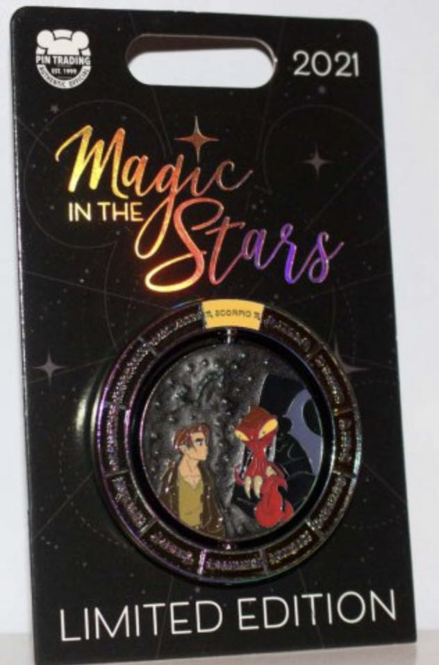 Disney Magic in the Stars Pin Treasure Planet Constellation Scorpio - Disney (Pin) action figure collectible [Barcode 400943064815] - Main Image 2