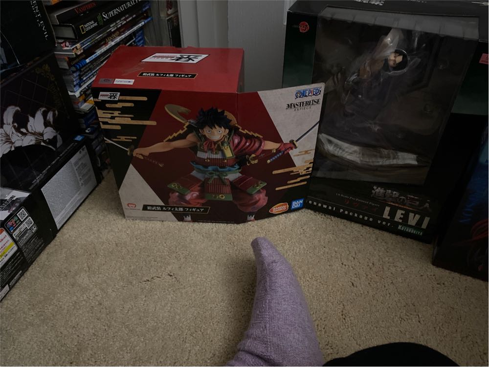 One Piece Armor Warrior Luffytaro Ichibansho  action figure collectible [Barcode 4573102613059] - Main Image 2