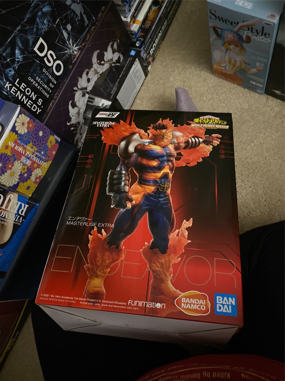 World Heroes’ Mission - Endeavor - Bandai Spirits (My Hero Academia) action figure collectible [Barcode 4573102601698] - Main Image 2