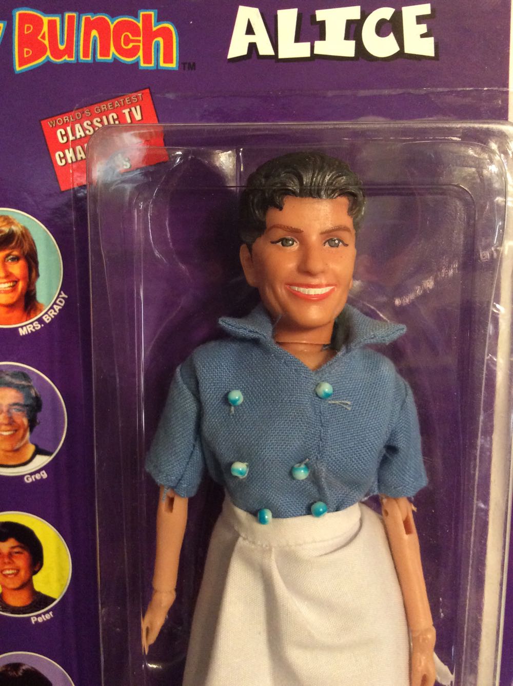 The Brady Bunch Alice - Classic TV Toys (The Brady Bunch) action figure collectible [Barcode 200400123525] - Main Image 2