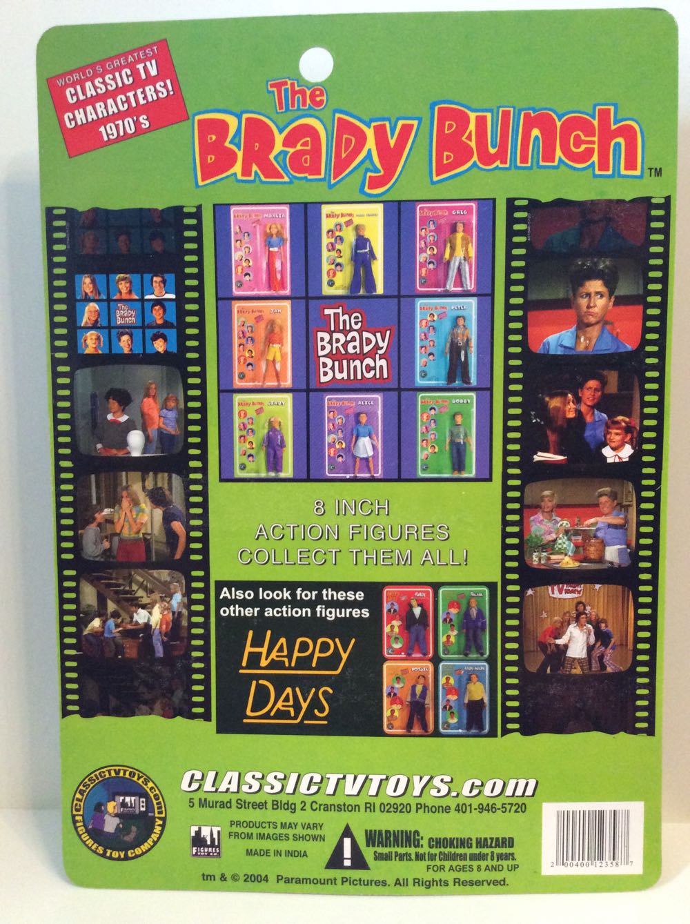 Brady Bunch Cindy - Classic TV Toys (The Brady Bunch) action figure collectible [Barcode 200400123587] - Main Image 2