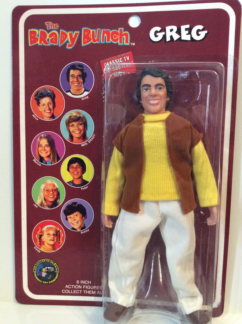 The Brady Bunch Greg - Classic TV Toys (The Brady Bunch) action figure collectible [Barcode 200400123532] - Main Image 1