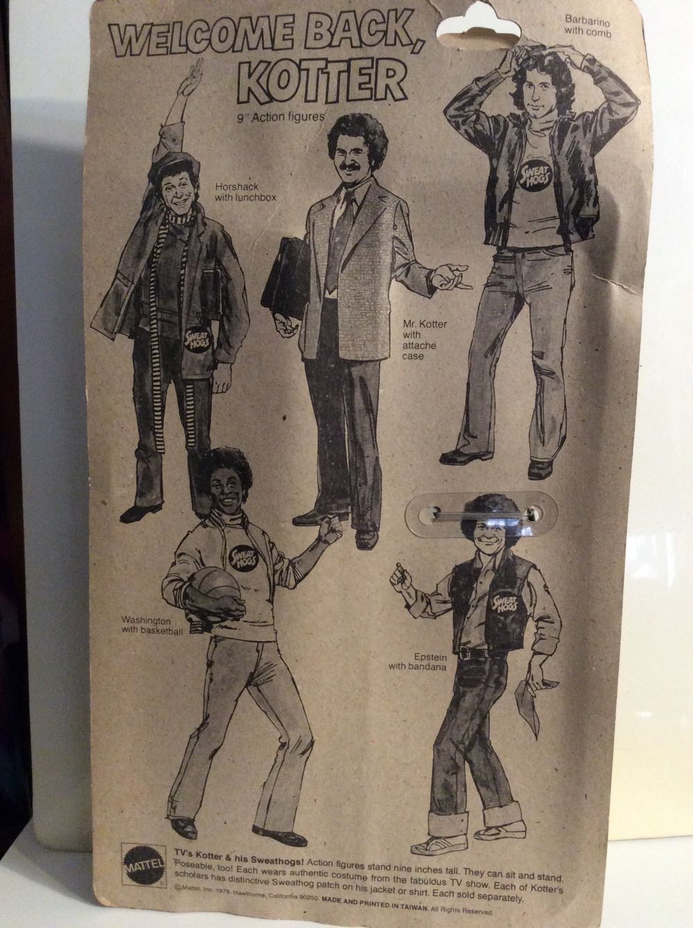 Welcome Back Kotter Horshack - Mattel (Welcome Back Kotter) action figure collectible - Main Image 3