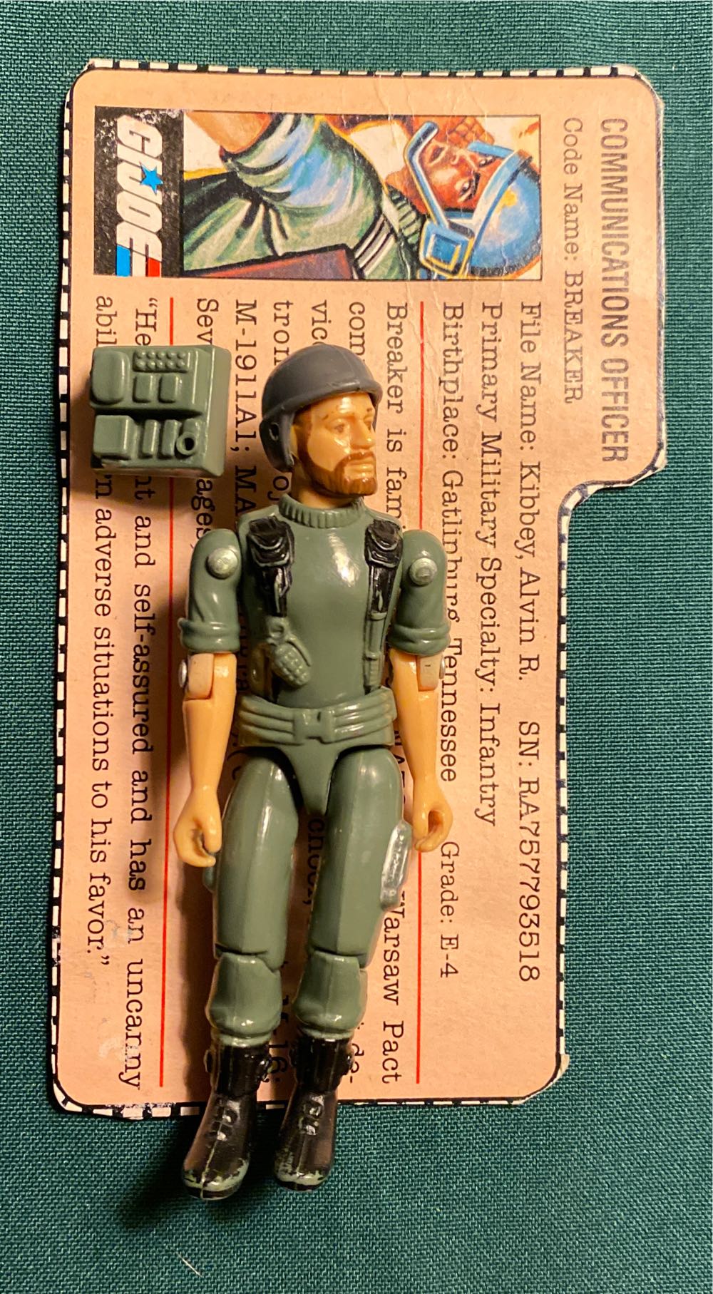 WWF Jakks Pacific BCA S.T.O.M.P. Series 1 “War Zone”: Crush