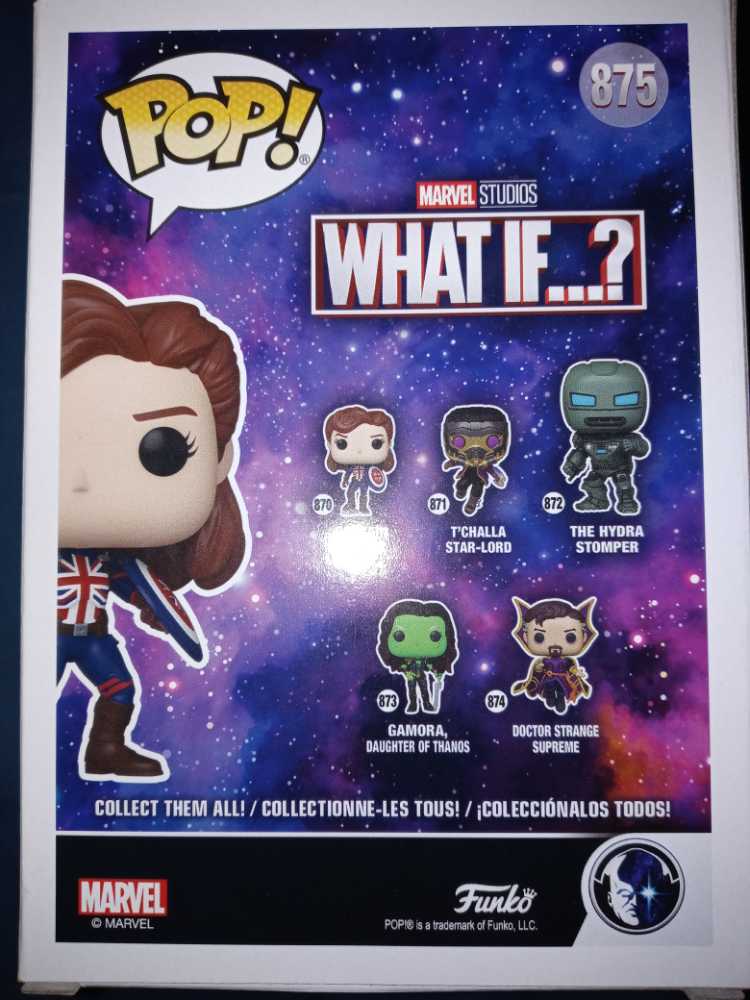 Marvels What If...?: Captain Carter #875 - Funko (Marvels What If...?) (Marvels What If...?) action figure collectible [Barcode 889698559676] - Main Image 2