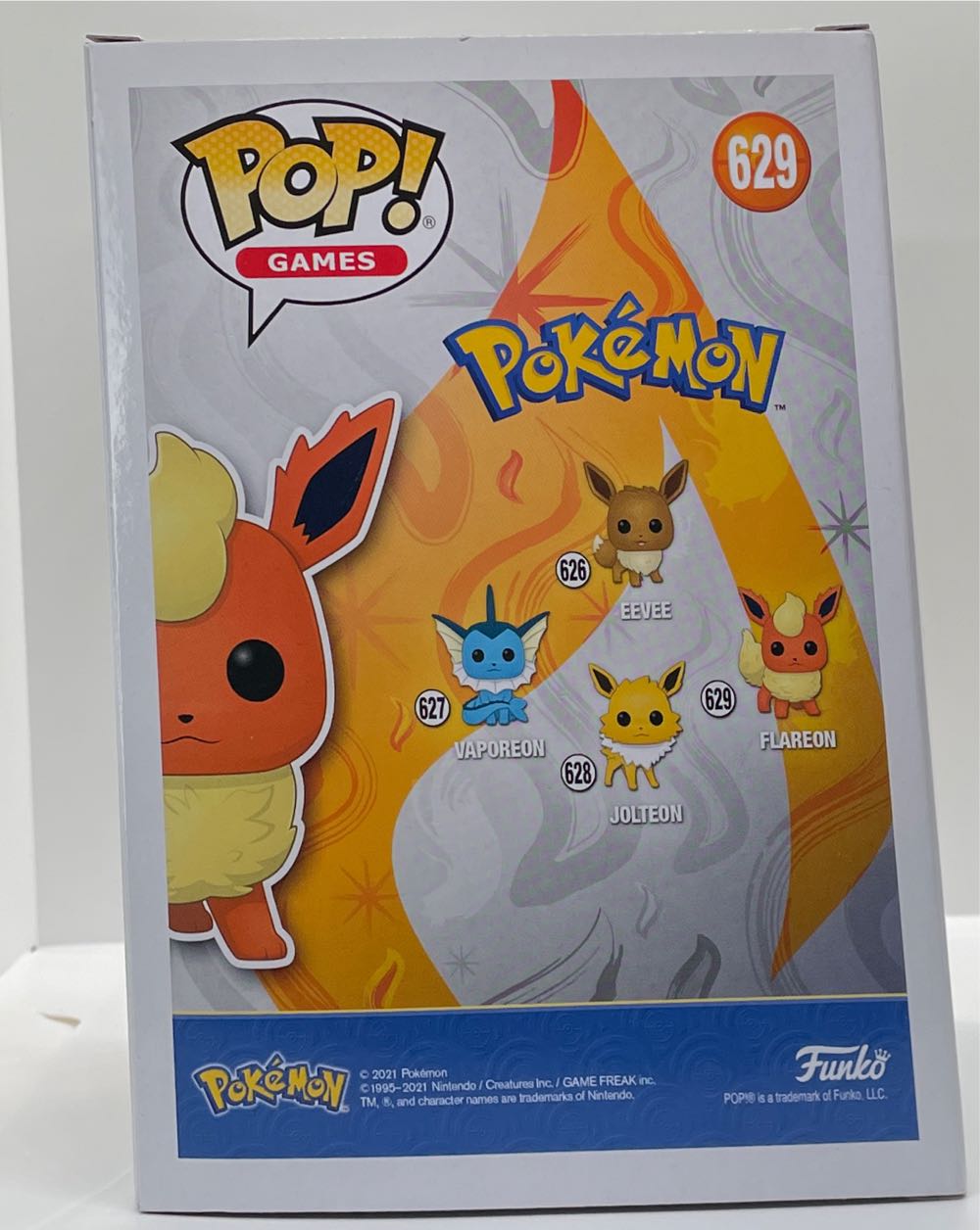 Pokemon: Flareon Diamond Glitter Pop # 629  action figure collectible [Barcode 889698559959] - Main Image 4