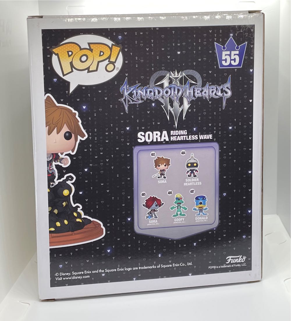 Funko Pop! Kingdom Hearts 3 Sora Riding Heartless Wave Exclusive Vinyl Figure  action figure collectible [Barcode 889698341943] - Main Image 4