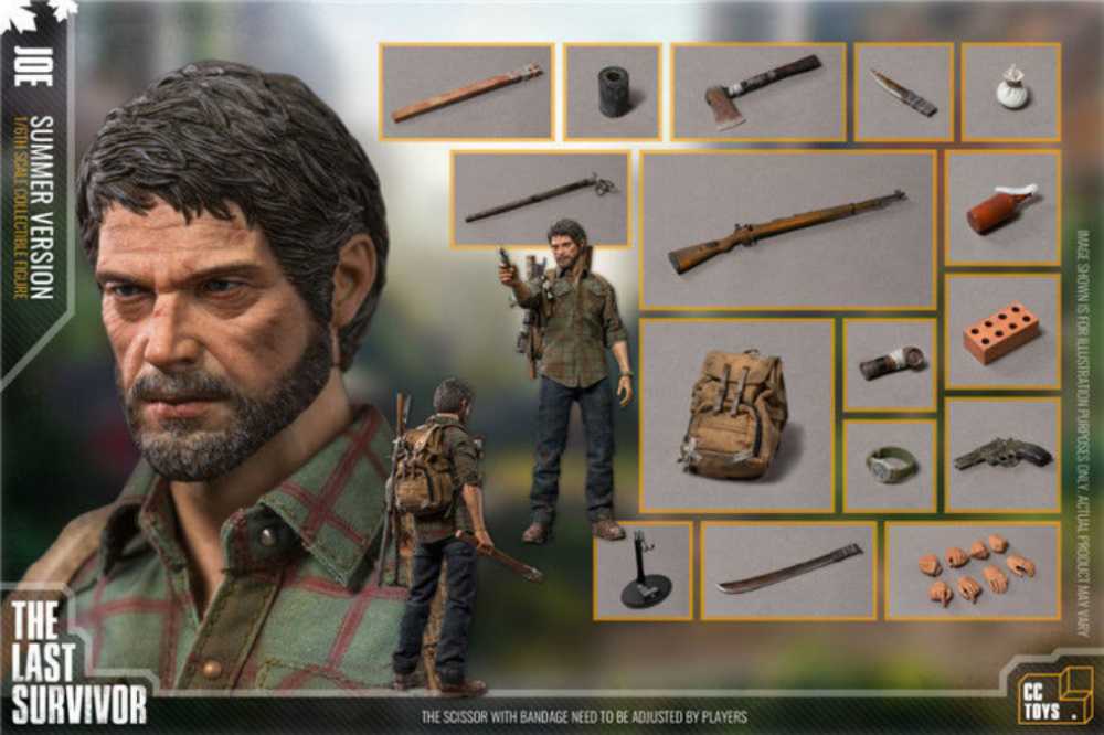 CCToys Joe The Last Of Us Summer Version  - CCToys (1/6 Scale Collectibles) action figure collectible - Main Image 3