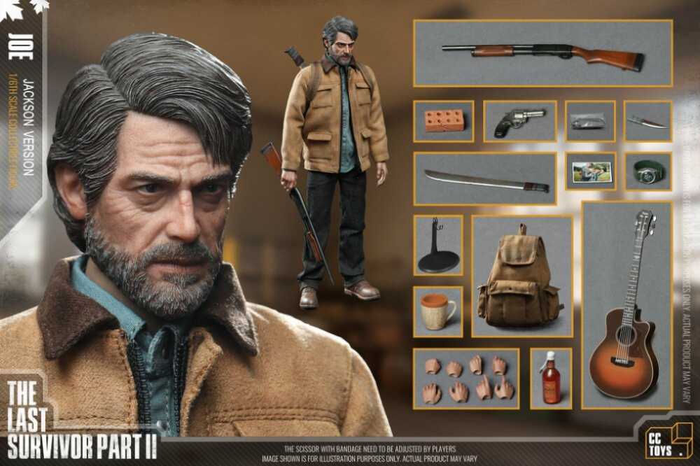 CCToys Joe The Last Of Us Part II Jackson Version  - CCToys (1/6 Scale Collectibles) action figure collectible - Main Image 2