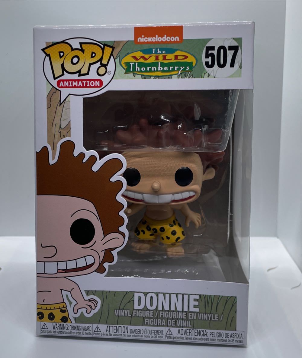 Funko 35578 Pop! Animation: The Wild Thornberry’sdonnie Standard Multicolor  action figure collectible [Barcode 889698355780] - Main Image 2