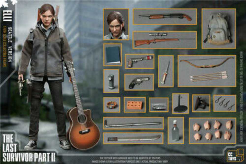 CCToys Elli The Last Of Us Part II Seattle Version  - CCToys (1/6 Scale Collectibles) action figure collectible - Main Image 2