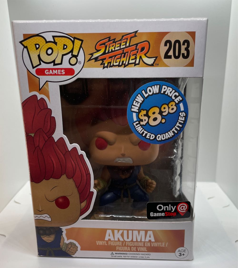 Funko Pop! Games Street Fighter Akuma  action figure collectible [Barcode 889698124171] - Main Image 2