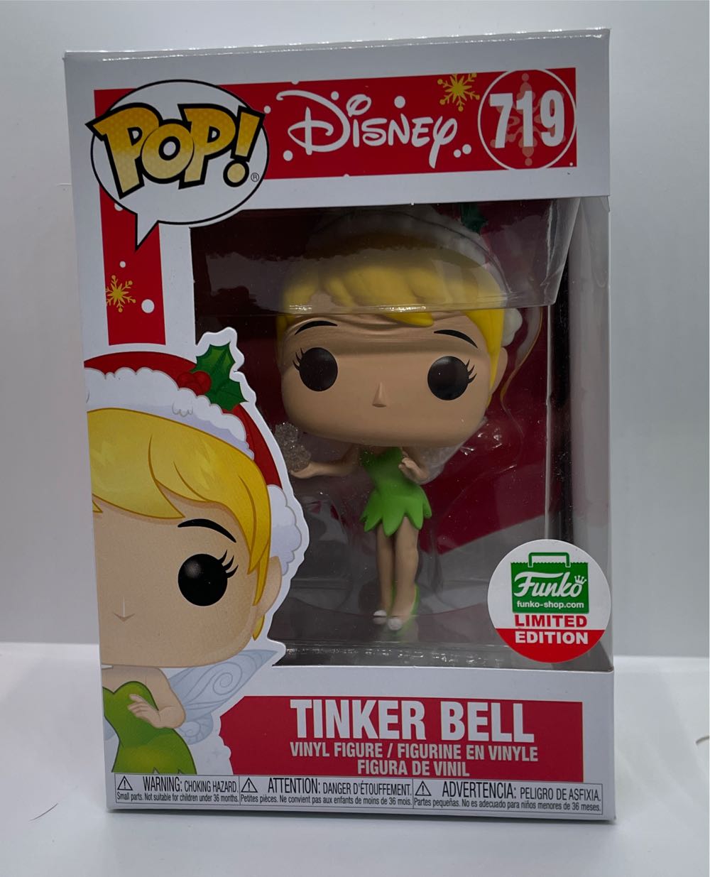 Funko Pop! Disney #719 Tinker Bell Limited Edition Exclusive!  action figure collectible [Barcode 889698424172] - Main Image 2