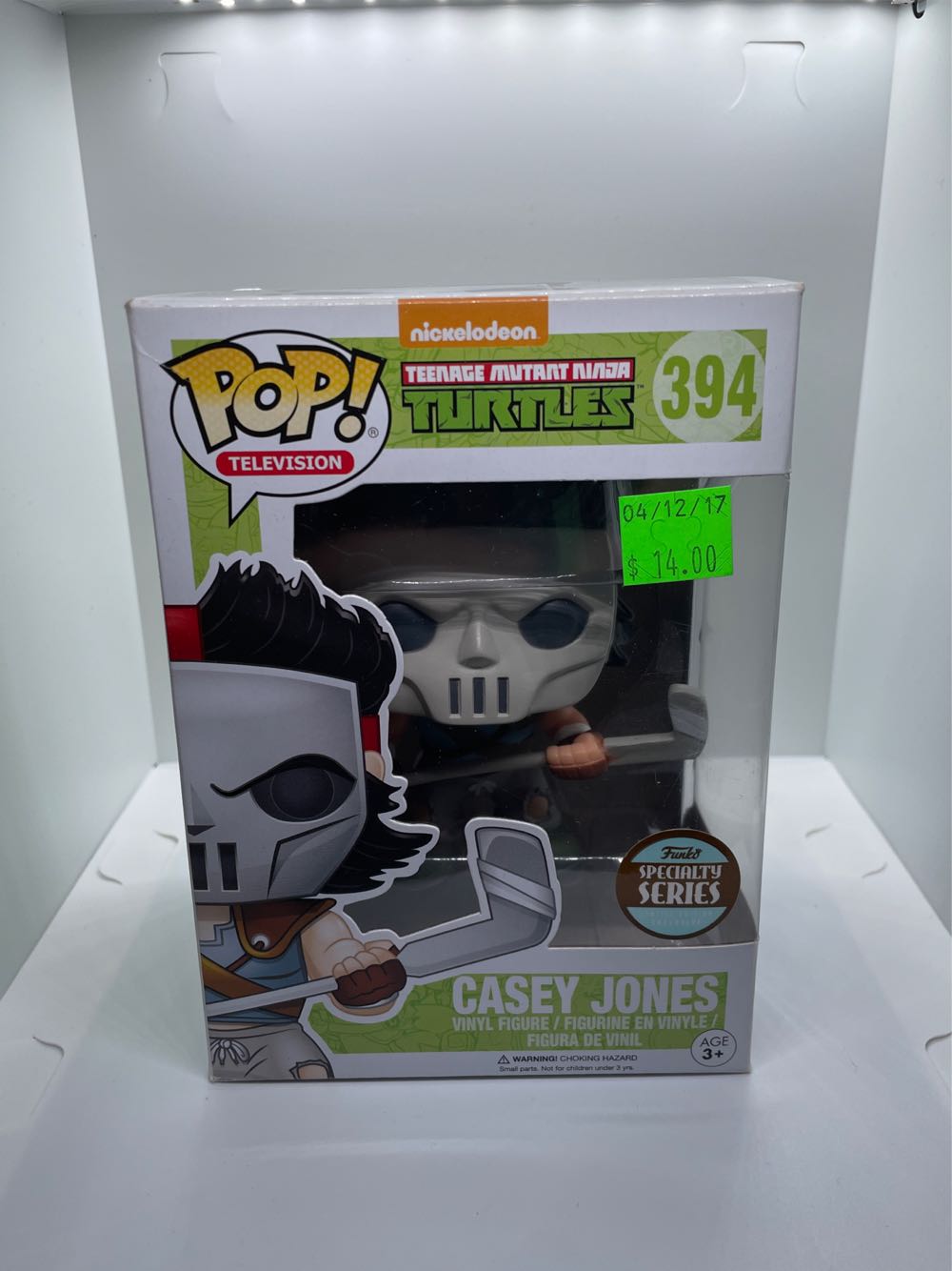 Funko Teenage Mutant Ninja Turtles: Casey Jones Pop Figure Specialty Series - Funko (Funko Cartoon) action figure collectible [Barcode 889698117326] - Main Image 2
