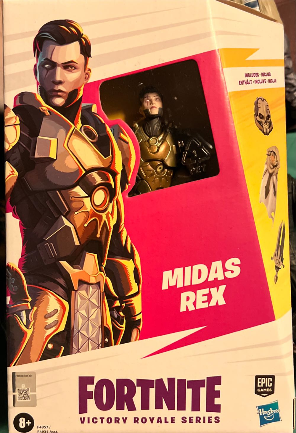 Midas Rex Fortnite Hasbro Victory Royale Series - Hasbro (Fortnite) action figure collectible [Barcode 5010993962693] - Main Image 2