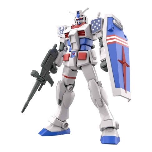 RX-78-2 America Type (EG) - Bandai (Entry Grade) action figure collectible [Barcode 045557110291] - Main Image 3