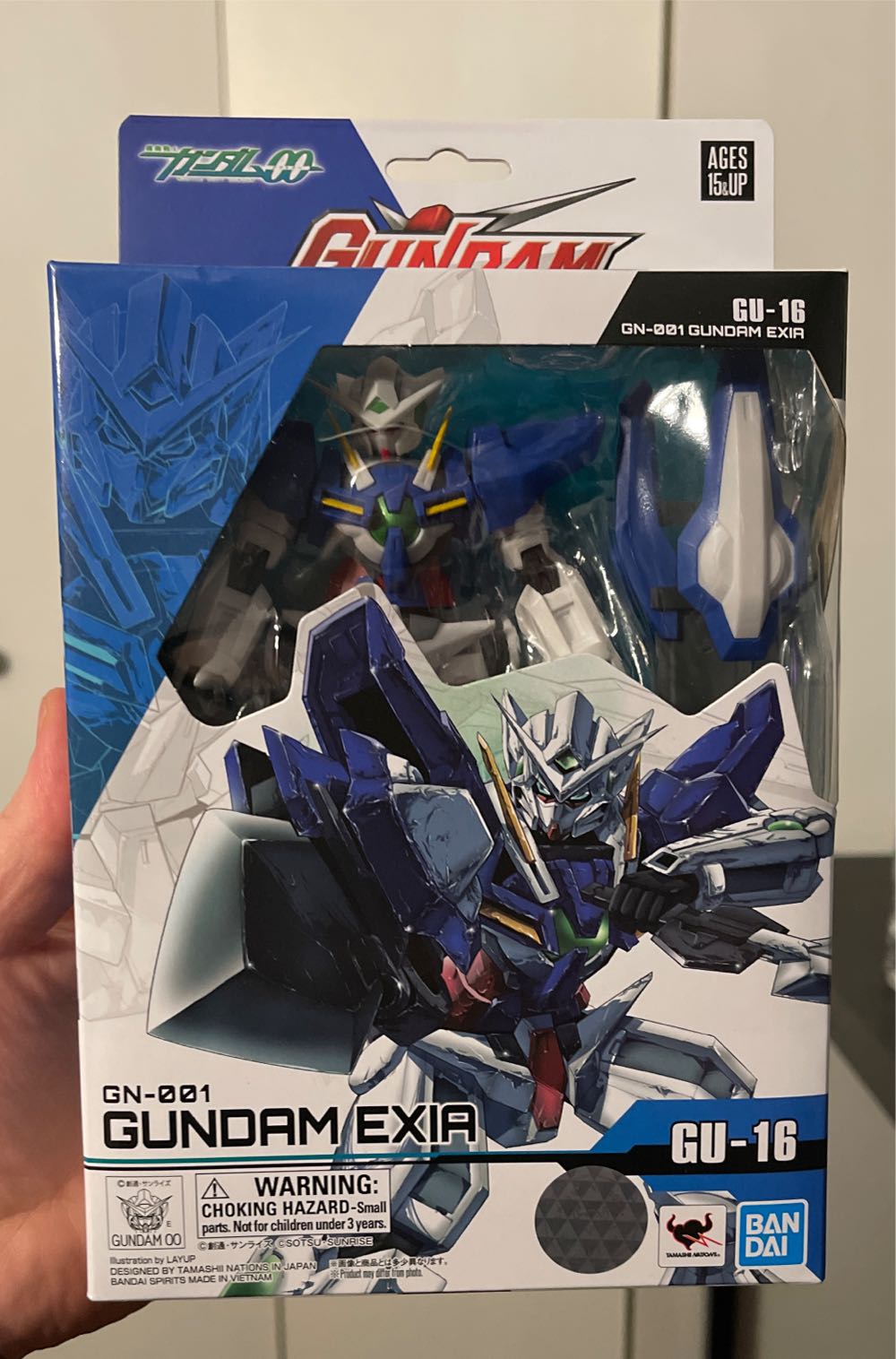 Mobile Suit Gundam 00 Gundam Universe GU-16 GN-001 Gundam Exia - Bandai Namco action figure collectible [Barcode 851365007711] - Main Image 2