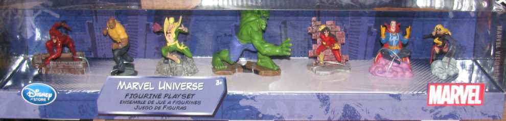 Disney Store Exclusive Marvel Universe Figurine Playset Pvc - Disney (MARVEL) action figure collectible [Barcode 463727378737] - Main Image 4