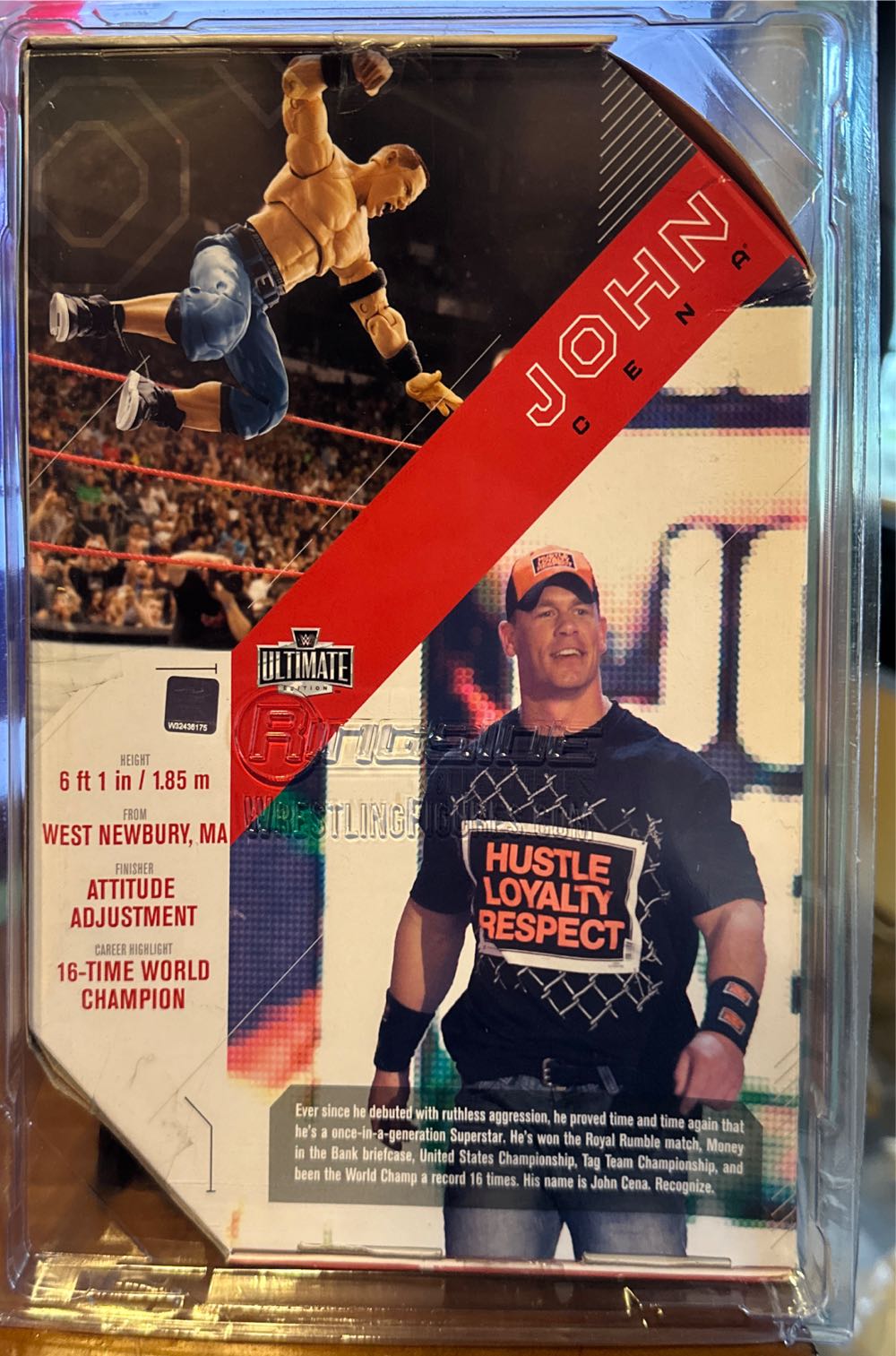 John Cena - Mattle (Wwe Ultimate Edtion) action figure collectible - Main Image 2