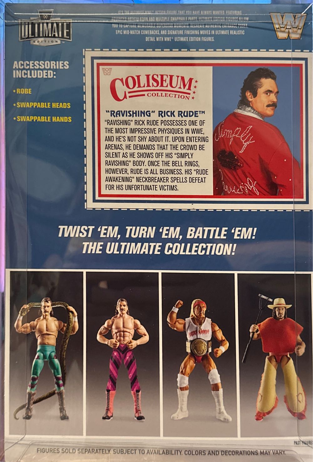 Ravishing Rick rude - Mattle (Wwe Ultimate Edtion) action figure collectible - Main Image 2