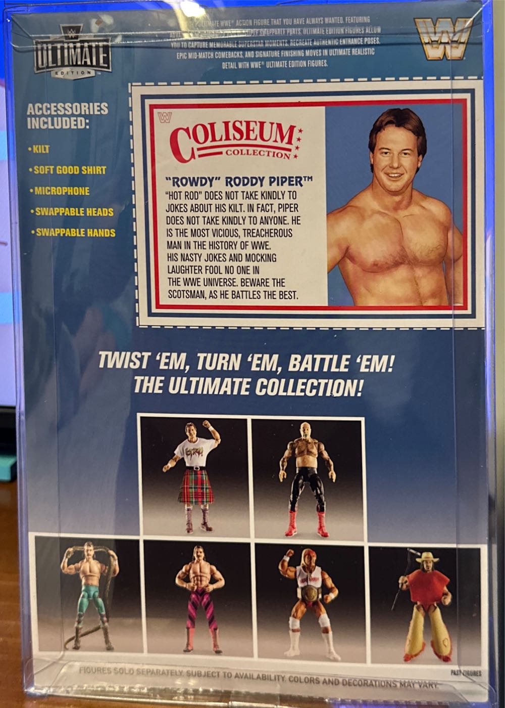 Rowdy Roddy Piper - Mattle (Wwe Ultimate Edtion) action figure collectible - Main Image 2