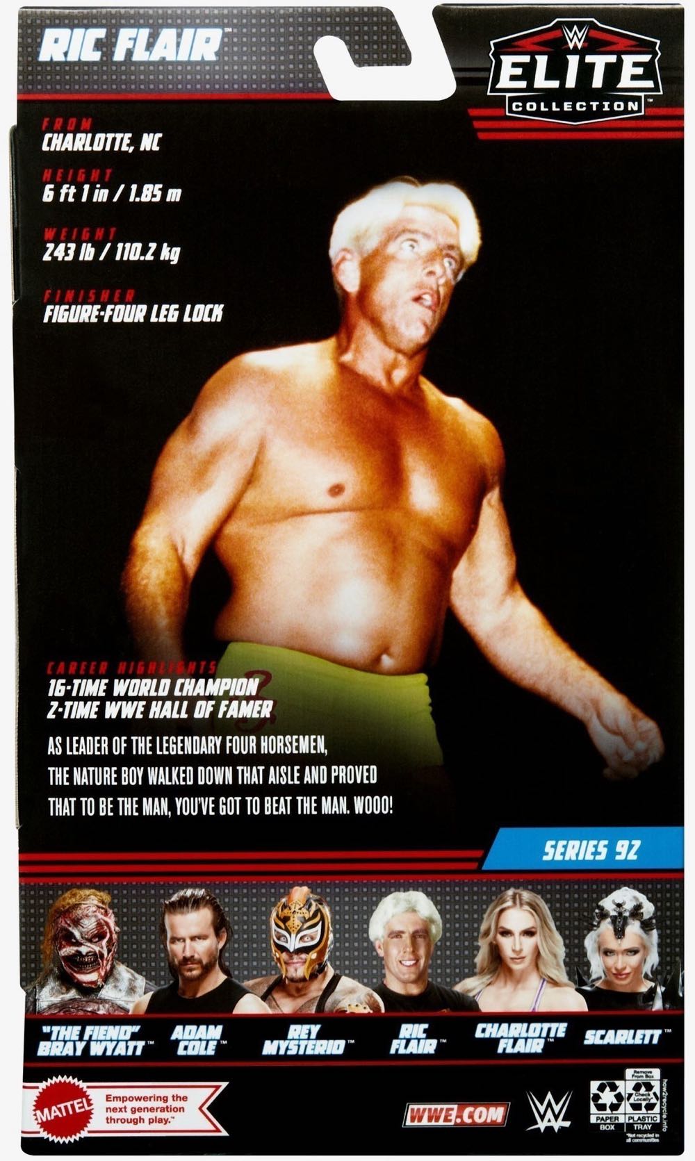 Ric Flair - Mattel Wwe (WWE Elite Collection 92) action figure collectible - Main Image 4
