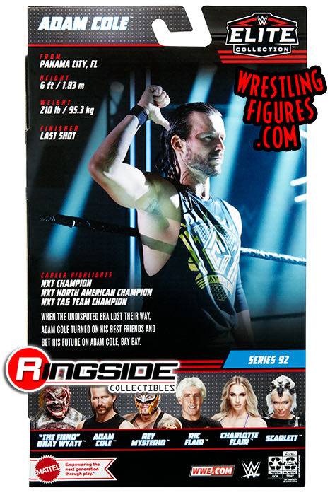 Adam Cole  - Mattel WWE (WWE Elite Collection 92) action figure collectible - Main Image 4