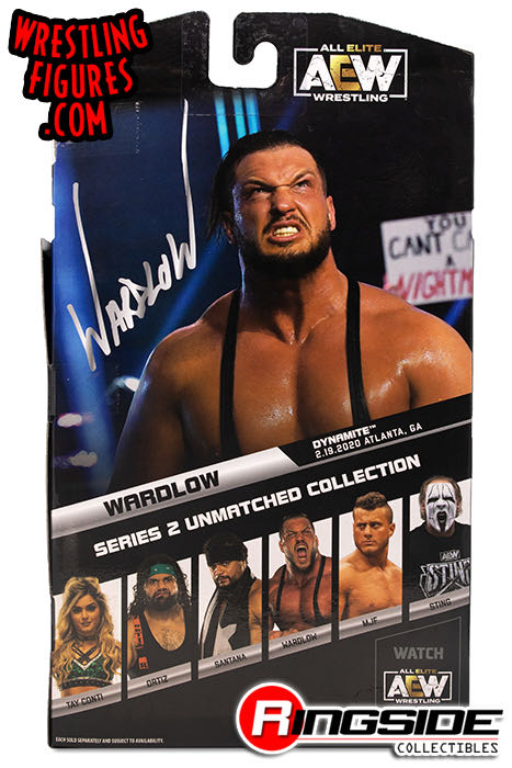 AEW Unmatched Collection #12 - Wardlow - Jazwares (AEW - Unmatched) action figure collectible - Main Image 4