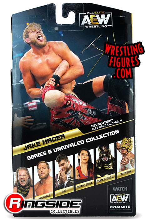 Jake Hager - Jazwares AEW (AEW Unrivaled 6) action figure collectible - Main Image 4