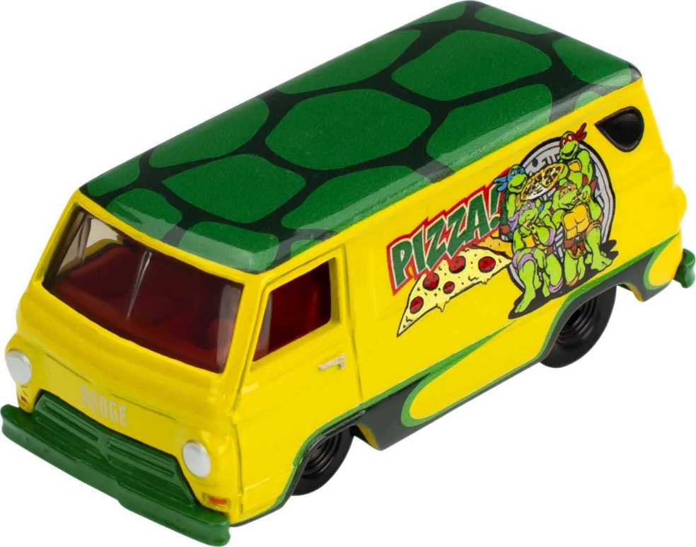 TMNT: Hot Wheels Teenage Mutant Ninja Turtles 66’ Dodge A100 1/5 - Hot Wheels (Teenage Mutant Ninja Turtles) action figure collectible [Barcode 194735016204] - Main Image 2