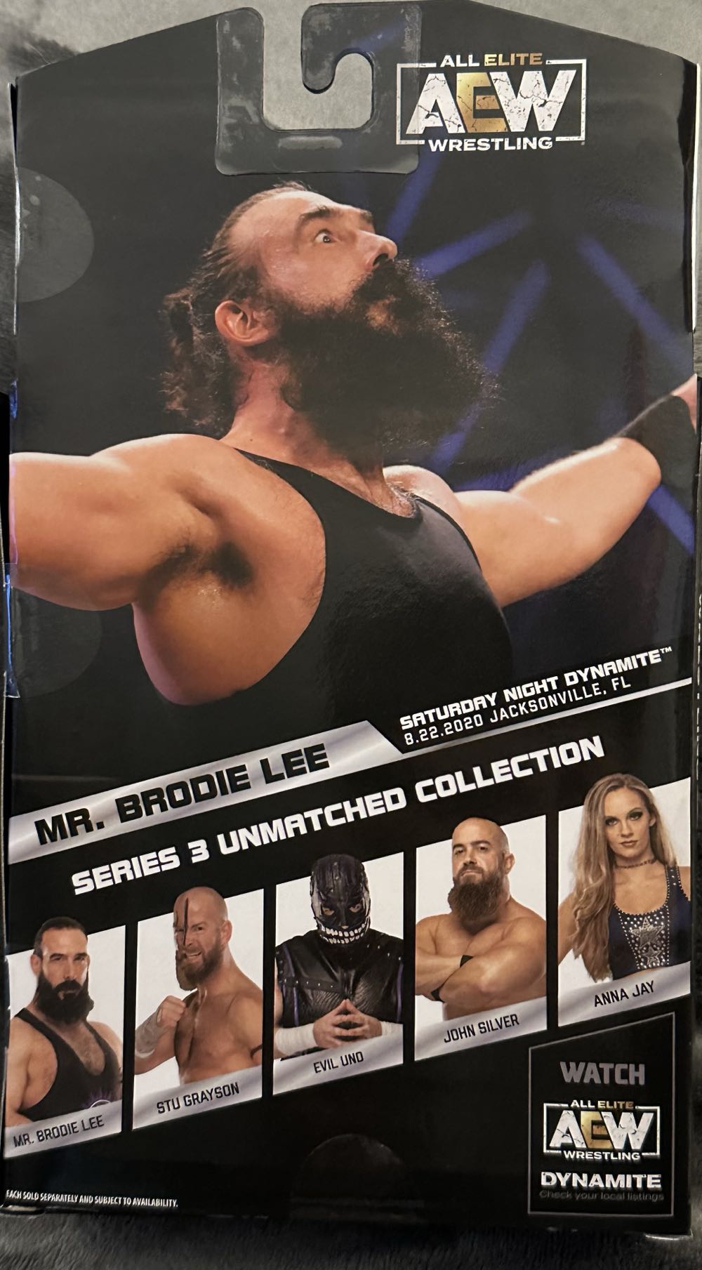 Mr. Brodie Lee - City - Civilians (Civilian) action figure collectible [Barcode 191726415350] - Main Image 4