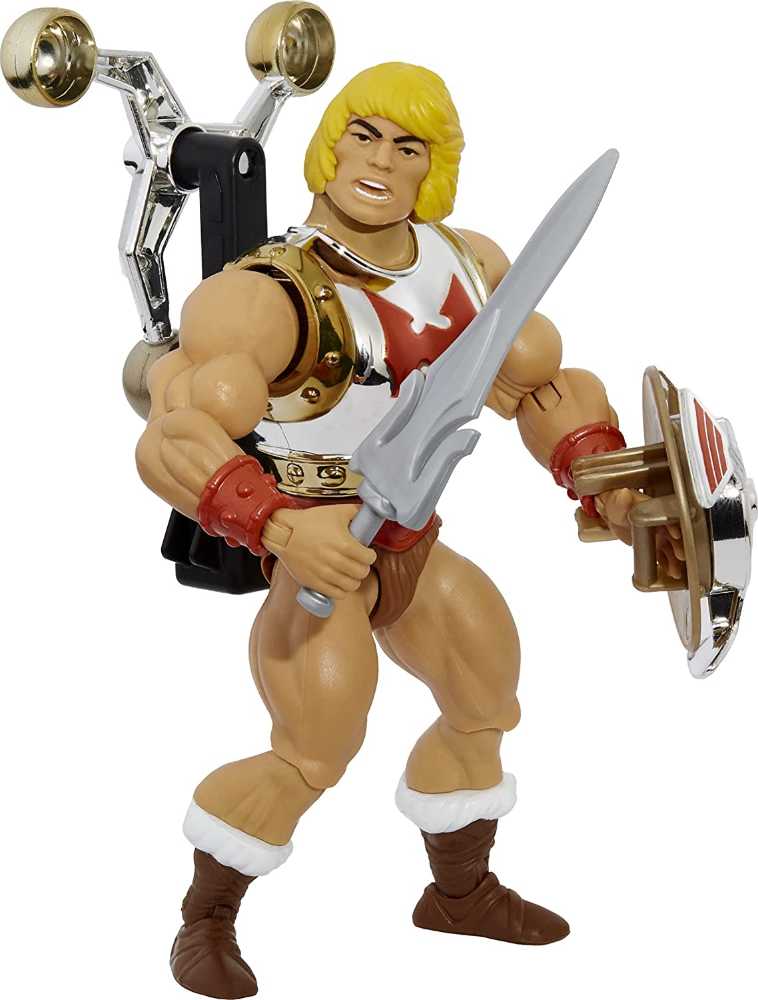 Flying Fist He-Man - Masters Of The Universe Mattel (Masters Of The Universe Origins Deluxe) action figure collectible [Barcode 194735030910] - Main Image 4