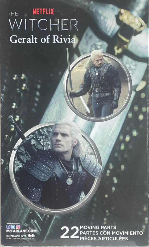 Geralt Of Rivia - Fantasy (Warrior) action figure collectible [Barcode 787926138016] - Main Image 2