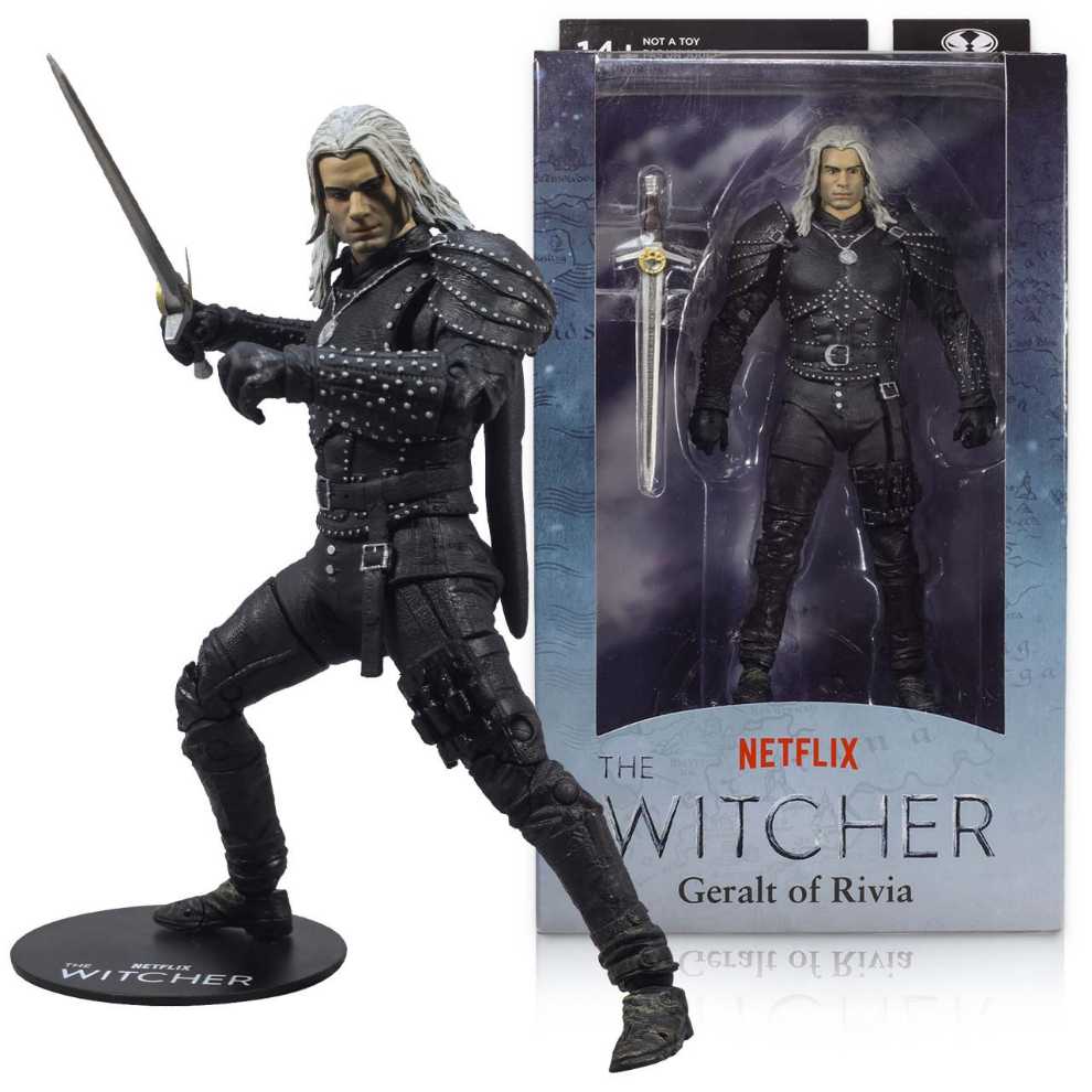 Geralt Of Rivia - Fantasy (Warrior) action figure collectible [Barcode 787926138016] - Main Image 3
