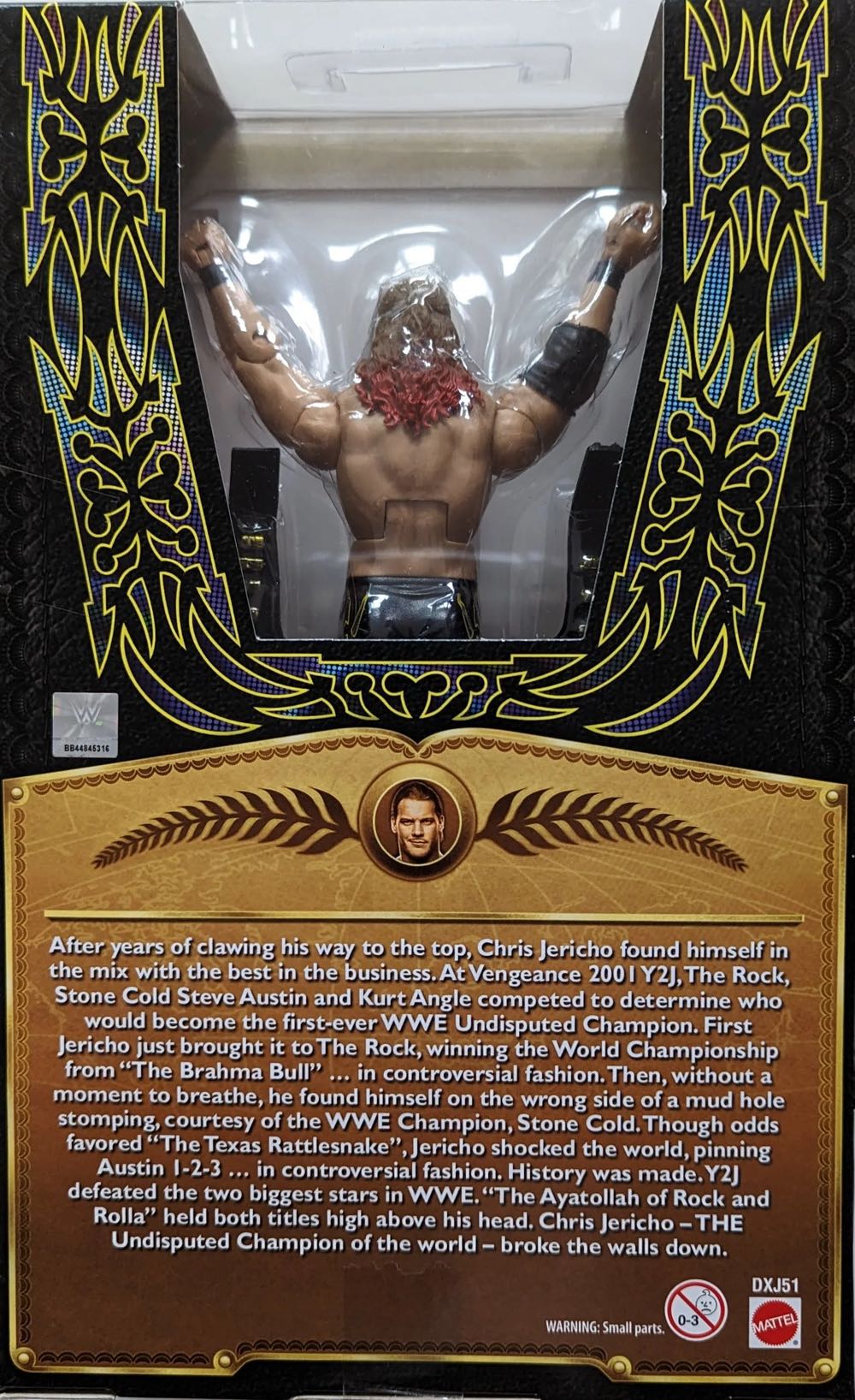 Chris Jericho - Mattel (Mattel Elite Collection Defining Moments) action figure collectible - Main Image 2