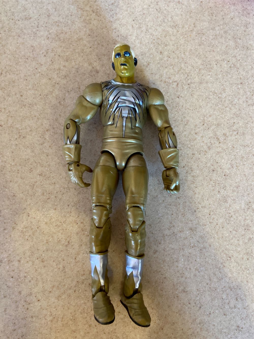 WWF Jakks Pacific BCA S.T.O.M.P. Series 1 “War Zone”: Ahmed Johnson