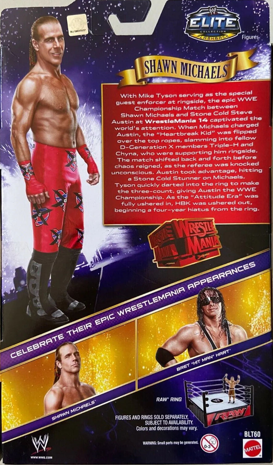 Shawn Michaels - Mattel (Mattel Elite Collection) action figure collectible - Main Image 2